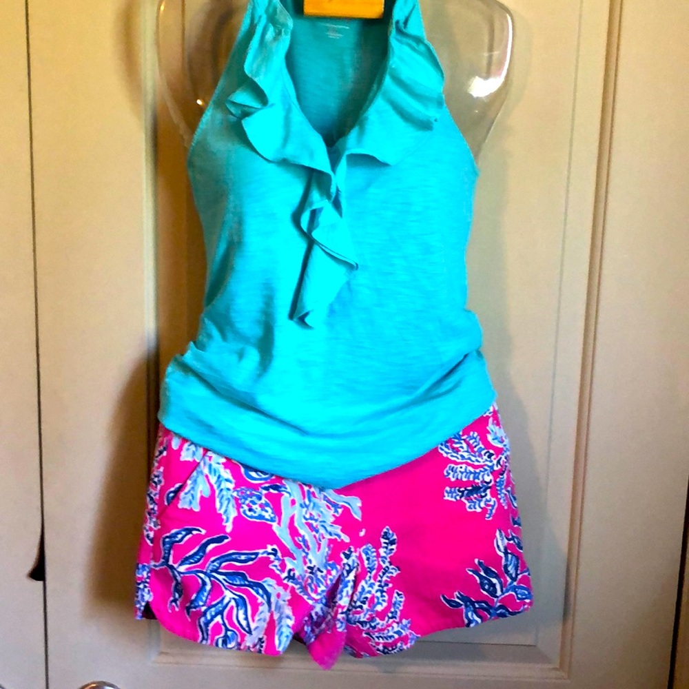 Lily Pulitzer Side Zip Shorts - Picture 2 of 11